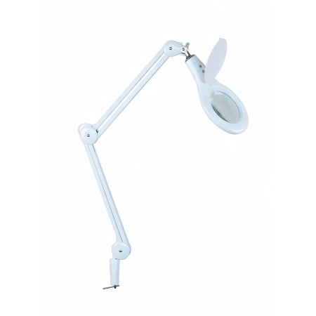 Lampa warsztatowa LED SMD z lupą (127 mm) 8066LED-2-A 3D 2-10 W – lampa warsztatowa z lupą i podświetleniem LED, mocowan
