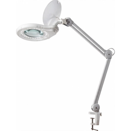 Lampa warsztatowa LED SMD z lupą (177 mm) 8062D3 LED-A 5D 12 W – lampa warsztatowa z lupą i podświetleniem LED, mocowana