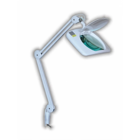 Lampa warsztatowa LED SMD z lupą (190×157 mm) 8069D2LED-A 5D 2-10 W – lampa warsztatowa z lupą i podświetleniem LED, moc