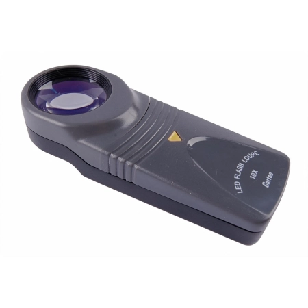 Lupa ręczna podświetl. R7519 30 mm/10x – lupa ręczna z uchwytem
