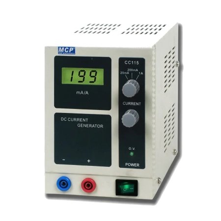 Precyzyjne źródło prądowe MCP CC115 DC 0–1 A, rozdzielczość 100 µA, maks. 15 V
