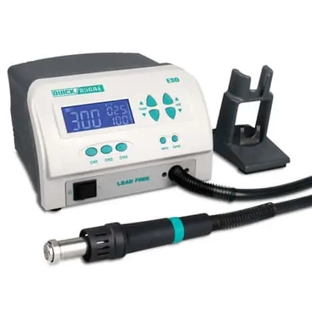 Stacja HOT AIR Quick 856AE 1200 W, 200 l/min – stacja z nadmuchem gorącego powietrza do elementów SMD