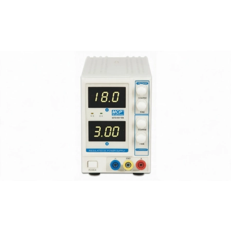 Zasilacz laboratoryjny MCP M10-NY185 DC 18 V/5 A