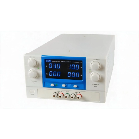 Zasilacz laboratoryjny MCP QD3010 DC 2x30 V/10 A, do pracy ciągłej