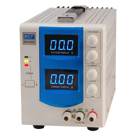 Zasilacz laboratoryjny MCP QS305 DC 30 V/5 A, do pracy ciągłej
