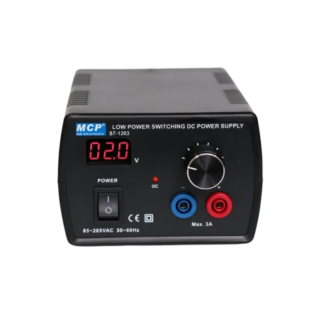 Zasilacz laboratoryjny MCP S7-1203 DC 12 V/3 A