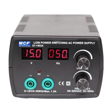 Zasilacz laboratoryjny MCP S7-1502A AC 15 V/1.5 A