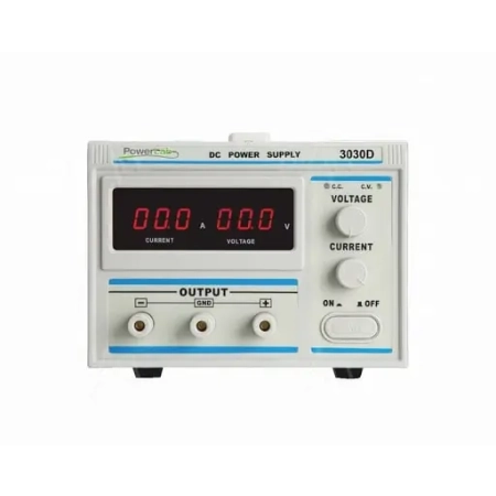 Zasilacz laboratoryjny PowerLab I-3030D DC 30V/30A, LED – zasilacz laboratoryjny z regulacją napięcia i prądu, wyświetla