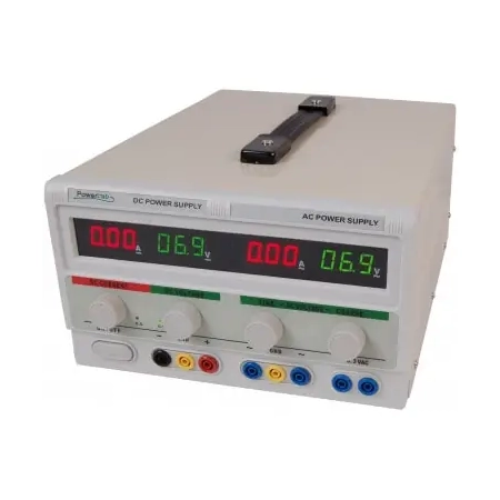 Zasilacz laboratoryjny PowerLab P-3005D-II DC 30V/5A – zasilacz laboratoryjny z regulacją napięcia i prądu, wyświetlacz