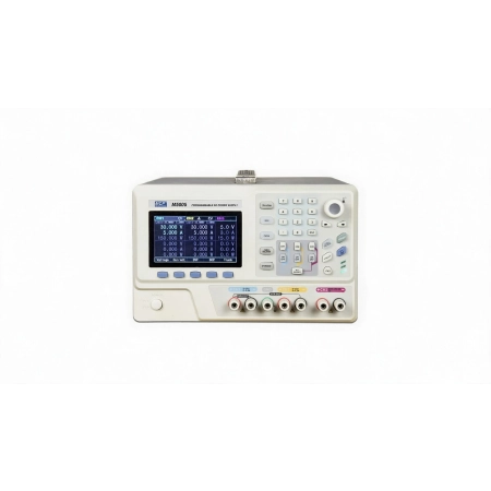 Zasilacz laboratoryjny programowalny MCP M5005 DC 2x30 V/5 A + 5 V/3 A