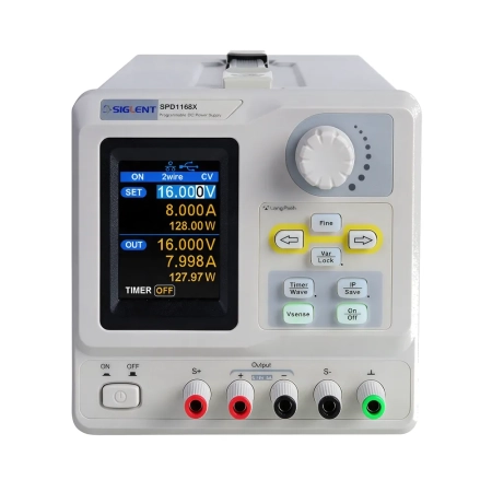 Zasilacz laboratoryjny programowalny Siglent SPD1168X DC 16 V/8 A, 128 W
