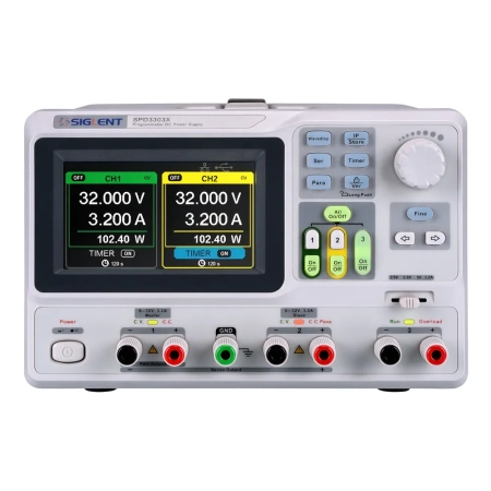 Zasilacz laboratoryjny programowalny Siglent SPD3303X DC 2x30 V/3 A + 5 V/3 A