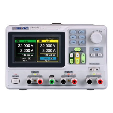Zasilacz laboratoryjny programowalny Siglent SPD3303X-E DC 2x30 V/3 A + 5 V/3 A