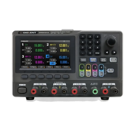 Zasilacz laboratoryjny programowalny Siglent SPD4323X DC 4 kanały, maks. 6 V/3.2 A, 32 V/3.2 A, 32 V/3.2 A, 6 V/3.2 A
