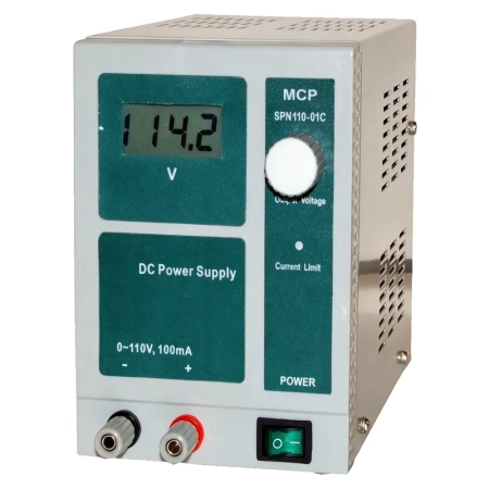 Zasilacz laboratoryjny wysokonapięciowy MCP SPN110-01C DC 110 V/100 mA